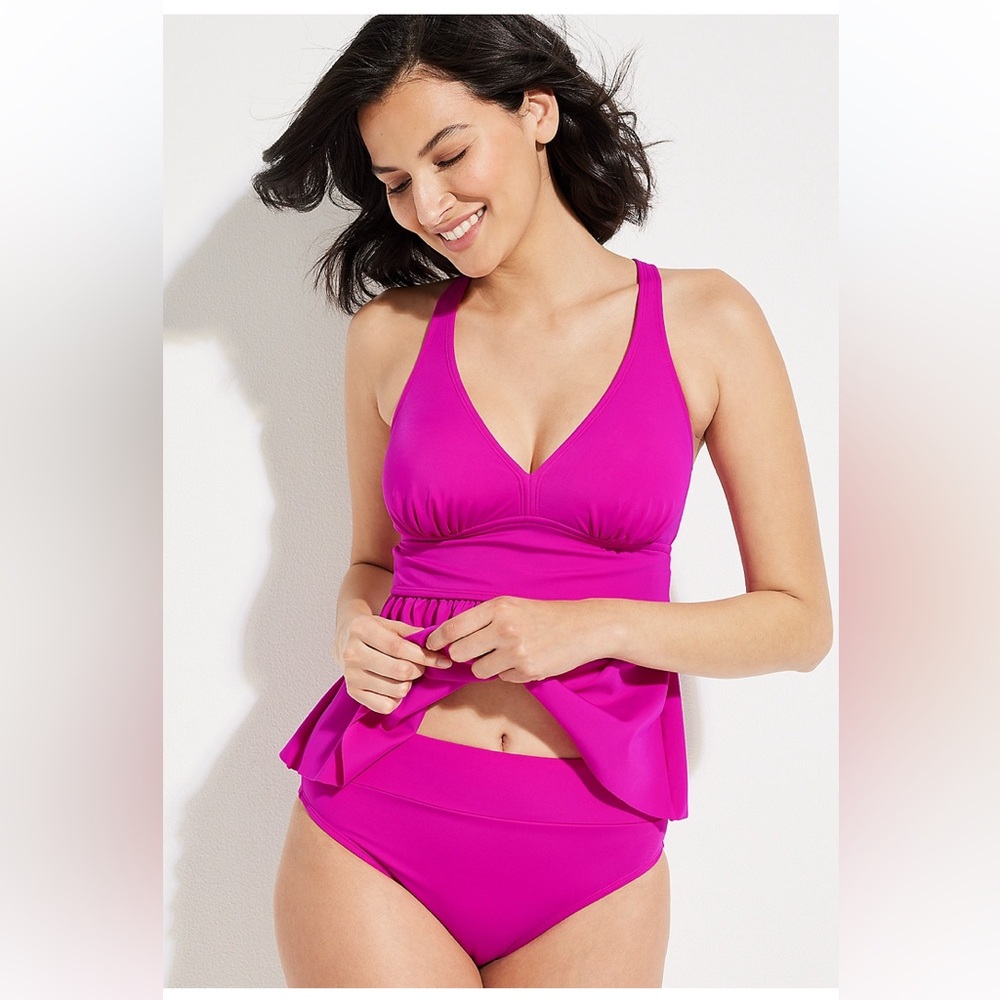 Maurices High Waist Bikini Bottom Small - Picture 3 of 4